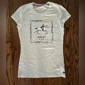 Basic Grey Ariat Riding Shirt